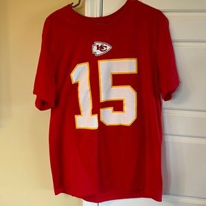 Patrick Mahomes Nike T-Shirt (has one tiny hole where the tag was) shown in pic